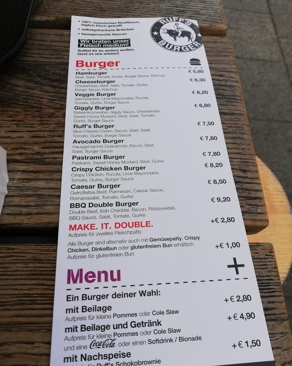 Ruff's Burger Maxvorstadt